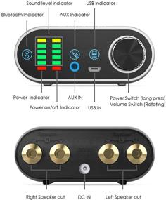 img 3 attached to 🎶 Усилитель Bluetooth с беспроигрышной звуковой записью Nobsound