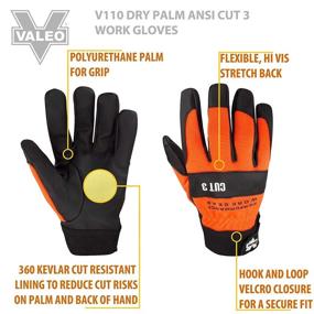 img 2 attached to Valeo Industrial Mechanics Reflective Gloves Occupational Health & Safety Products