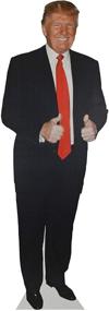 img 4 attached to 📸 DT1: Lifesize Donald Trump Cardboard Cutout – Ideal for Parties, Events, and Photoshoots