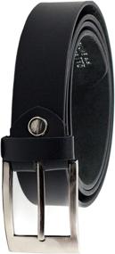 img 3 attached to Men's Genuine Leather Dress Belts with Buckle - Top Accessories in Belts