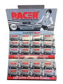 img 2 attached to 🪒 100 Racer Super Stainless Double Edge Safety Razor Blades, Pack of 20x5