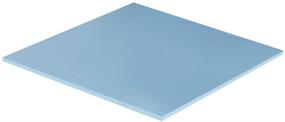 img 4 attached to 🔵 ARCTIC Thermal Pad 145 x 145 x 1.0 mm (Pack of 1) - Enhanced Thermal Conductivity, Cooler Thermal Compound, Efficient Gap Filler, Non-Stick, Safe Handling, Easy Application - Blue