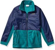 🧥 columbia boys' steens mt overlay jacket logo