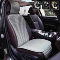 высококачественные серые автомобильные чехлы на передние сиденья: suninbox баклажановые чехлы универсальные подушки-протекторы на передние сиденья для автомобилей и грузовиков. логотип