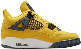img 3 attached to Nike Jordan Retro Sneaker Yellow Men's Shoes for Athletic