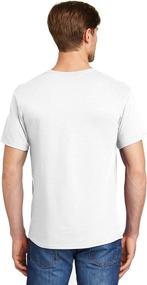 img 2 attached to 👕 Hanes Men's Essentials Short Sleeve T-shirt Value Pack (4-pack): Practical and Economical Choice for Men's Wardrobe