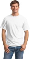 👕 hanes men's essentials short sleeve t-shirt value pack (4-pack): practical and economical choice for men's wardrobe логотип