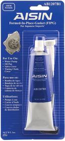 img 2 attached to AISIN AB1207B1 Black Gasket Sealant Tube 3 oz: Superior Sealing Solution
