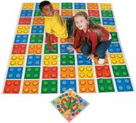 🎮 игра на гибкие цветные блоки: интерактивная и крутящаяся кирпичная игра на плите размером 5 футов х 6 футов. логотип