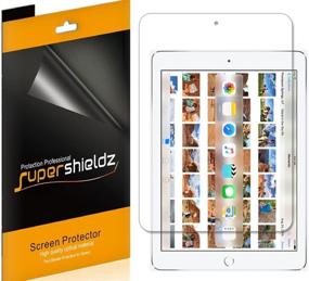 img 2 attached to 📱 (3 Pack) Supershieldz Anti Glare Anti Fingerprint Matte Screen Protector for Apple iPad Pro 12.9 inch (2015 & 2017 Model)