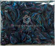 🧶 super soft merino & sari silk fiber blend for spinning & felting | combed top nirvana logo