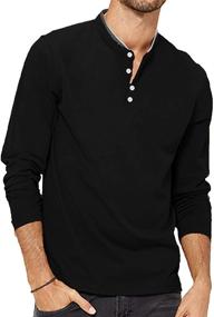 img 4 attached to 👕 Men's Fashion Basic Top T-Shirt - LecGee Regular Fit