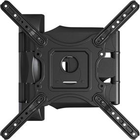 img 2 attached to 📺 North Bayou P4 Full Motion Articulating TV Wall Mount for 32-47 Inch Flat Screen TVs up to 60lbs