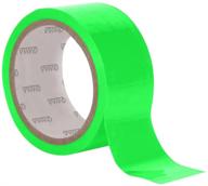 🟢 vvivid deco65 neon fluorescent green craft vinyl tape roll: vibrant 1" x 25ft adhesive for long-lasting results logo