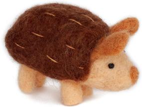 img 4 attached to 🦔 Transform Your Craft Skills with the DIMENSIONS 72-73803 Hedgehog Felt Animals Needle Felting Kit!