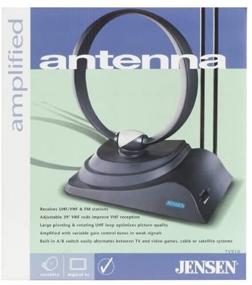 img 3 attached to 📺 Enhance Your TV Experience with Jensen TV910 Amplified Indoor Antenna