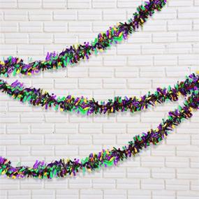 img 1 attached to Chengu Tinsel Garland Hanging Accessory