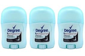 img 1 attached to 🧳 Travel Size Pack of 3 Degree Motion Sense Ultra Clear Black and White Antiperspirant Deodorant Stick 0.5 Oz