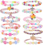 dazzling pinksheep teens bracelet: delicate crystal-adorned elegance logo