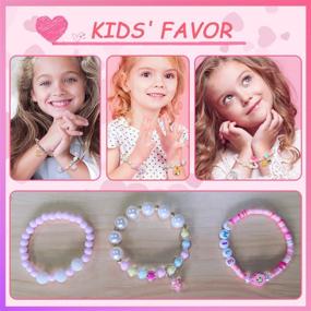 img 3 attached to Dazzling PinkSheep Teens Bracelet: Delicate Crystal-Adorned Elegance