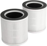 🌬️ flintar 2-pack of vk-6067b h13 true hepa replacement filters for hokeki and vremi air purifiers - 3-in-1 h13 grade true hepa and activated carbon filter set логотип