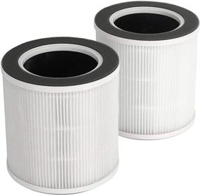 img 4 attached to 🌬️ Flintar 2-Pack of VK-6067B H13 True HEPA Replacement Filters for HOKEKI and Vremi Air Purifiers - 3-in-1 H13 Grade True HEPA and Activated Carbon Filter Set