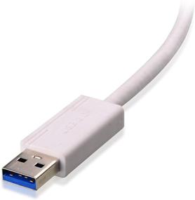 img 3 attached to 🔌 Cable Matters SuperSpeed USB 3.0 Hub with SD Card Reader in White - 3 Port Option