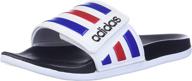 adidas adilette comfort slide sandal men's shoes in athletic logo