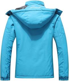 img 3 attached to Womens Waterproof Jacket Winter Raincoat