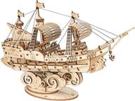 🚢 sailing wooden puzzle by hands craft logo