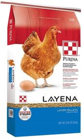 img 3 attached to 🐔 Purina Layena 25 lb Bag: Premium Nutritionally Complete Layer Hen Feed Pellets