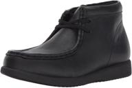 👞 hush puppies unisex bridgeport chukka детская обувь: стильные и универсальные ботинки! логотип