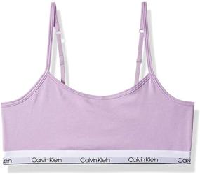 img 4 attached to 👙 Calvin Klein Modern Bralette X Large Girls' Clothing: Stylish and Comfortable Activewear