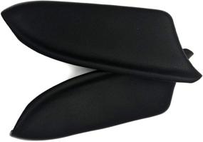 img 3 attached to 💪 DKIIGAME Accord Armrest Replacement: Vinyl Front Door Panels Armrest Lid Pad for 2008-2012 Honda Accord Sedan (Black) - Superior Quality Upgrade!