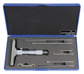 img 4 attached to Accusize Tools DEPTH MICROMETERS 2025 4201