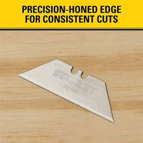 img 1 attached to 🔪 STANLEY 1992 Classic Utility Knife Blades - Heavy Duty 100-Pack (11-921A)