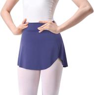 monbessi ballet skirt women elasticity sports & fitness logo