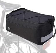 cooler bicycle carrier commuter luggage logo