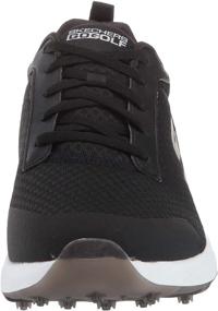 img 3 attached to 👟 Skechers Men's Golf Shoes - Classic Black and White Design