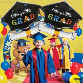 img 3 attached to Graduation Cap Balloon Pack Decorations