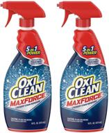 👕 oxiclean max force laundry stain remover spray 16oz - 2 pack: powerful stain removal at its best logo