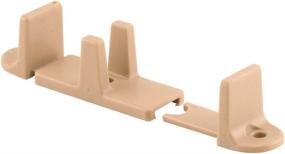 img 2 attached to Pack of 2 Prime-Line N 7316 Closet Door Adjustable Guides, 1-Inch, Tan