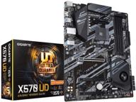 🎮 игровая материнская плата gigabyte x570 ud с процессором amd ryzen 5000, pcie 4.0, ddr4, usb 3.2 gen 1, realtek alc887, m.2, realtek gbe lan - улучшенная версия для оптимизации seo логотип