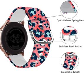 img 1 attached to FITLI Bands Compatible With Galaxy Watch 4