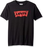 👕 levis classic t-shirt: black medium men's clothing - premium quality and timeless style logo