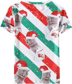 img 3 attached to SSLR Shirts Santa Christmas Sweater Boys' Clothing