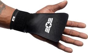 img 3 attached to 🤞 JerkFit Liberty Grips: Fingerless Hand Protection for Cross Training, Weight Lifting, and Pull Ups - No Holes, No Rips, No Blisters - Ideal for Men & Women