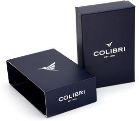 img 1 attached to 💨 Colibri Monaco Triple-Jet Lighter: Exquisite Metallic Black Elegance