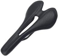 platt bike saddle cushion: ultra-comfortable lightweight carbon fiber bicycle seat with leather cover, ideal for road bike and mtb logo