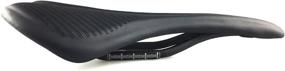 img 1 attached to Platt Bike Saddle Cushion: Ultra-Comfortable Lightweight Carbon Fiber Bicycle Seat with Leather Cover, Ideal for Road Bike and MTB